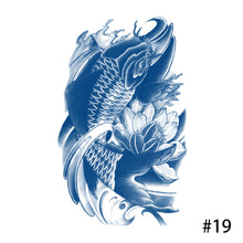 Load image into Gallery viewer, Herbal Tattoo Sticker Plant Waterproof Long Lasting Tattoo Sticker Body Art Tattoo Sticker For Women Men
