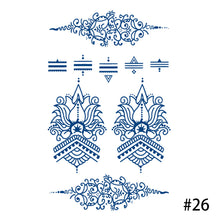 Load image into Gallery viewer, Herbal Tattoo Sticker Plant Waterproof Long Lasting Tattoo Sticker Body Art Tattoo Sticker For Women Men

