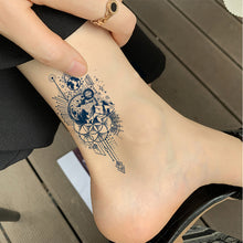Load image into Gallery viewer, Herbal Tattoo Sticker Plant Semi Permanent Waterproof Tattoo Sticker Body Art Tattoo Sticker For Women Men
