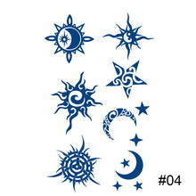 Load image into Gallery viewer, Herbal Tattoo Sticker Plant Semi Permanent Waterproof Tattoo Sticker Body Art Tattoo Sticker For Women Men
