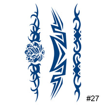 Load image into Gallery viewer, Herbal Tattoo Sticker Plant Semi Permanent Waterproof Tattoo Sticker Body Art Tattoo Sticker For Women Men
