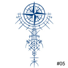 Load image into Gallery viewer, Herbal Tattoo Stickers Waterproof Long Lasting Tattoo Stickers Body Art Tattoo Fake Tattoo Sticker For Women Men
