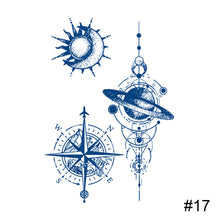 Load image into Gallery viewer, Herbal Tattoo Stickers Waterproof Long Lasting Tattoo Stickers Body Art Tattoo Fake Tattoo Sticker For Women Men
