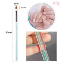 Load image into Gallery viewer, 5pcs/set Nail Art Pen Aurora Paint Pen Nail Smudge Pen Manicure Draw Paint Pen Nail Art Brush Nail Tool
