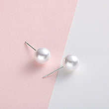 Load image into Gallery viewer, Fashion Simple White Pearl Stud Earrings Women Temperament Versatile Jewelry Accessories Jewelry

