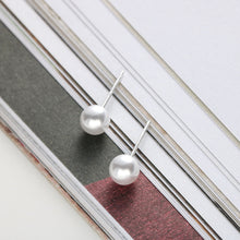 Load image into Gallery viewer, Fashion Simple White Pearl Stud Earrings Women Temperament Versatile Jewelry Accessories Jewelry
