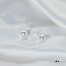 Load image into Gallery viewer, Fashion Simple White Pearl Stud Earrings Women Temperament Versatile Jewelry Accessories Jewelry
