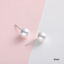 Load image into Gallery viewer, Fashion Simple White Pearl Stud Earrings Women Temperament Versatile Jewelry Accessories Jewelry
