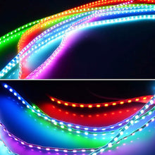 Load image into Gallery viewer, 1Pc 60cm LED Strip Light 60SMD 3528 Flexible Tape Rope Stripe Ray Tape Lamp Car Interior Atmosphere Lights 12V
