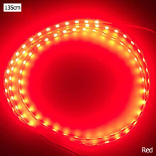 Load image into Gallery viewer, 1Pc 135cm LED Strip Light 135SMD 3528 Flexible Tape Rope Stripe Ray Tape Lamp Car Interior Atmosphere Lights 12V
