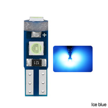 Load image into Gallery viewer, 10Pcs Car Interior Lights Dashboard T5 Led Bulb Led Canbus Warming Indicator Wedge Auto Instrument Lamp 12V W3W W1.2W
