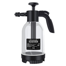 Load image into Gallery viewer, 2L Car Spray Bottle High Pressure Spray Foam Wash Manual Air Pressure Water Jet For Garden Car Wash
