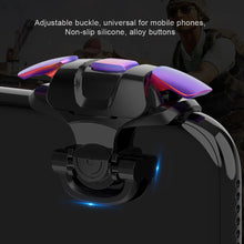Load image into Gallery viewer, Mobile Gaming Gamepad Trigger Fire L/R Button Handle Shooter Game Fire Shooting Aim Key Controller Joysticks
