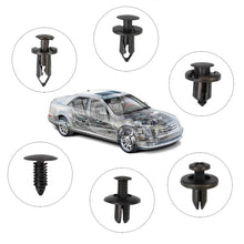 Load image into Gallery viewer, 6 Size 60Pcs Auto Fastener Clips Vehicle Retainer Rivet Door Panel Fender Liner Bumper Fender Trim Plastic Mixed Car Clips
