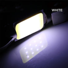 Load image into Gallery viewer, 10Pcs White COB C5W Car Auto Festoon Dome Interior LED Lights Lamp Map Roof Reading Bulb Plate lamps Bulb DC12V 31/36/39/41MM
