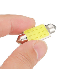 Load image into Gallery viewer, 10Pcs White COB C5W Car Auto Festoon Dome Interior LED Lights Lamp Map Roof Reading Bulb Plate lamps Bulb DC12V 31/36/39/41MM
