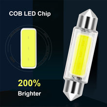 Load image into Gallery viewer, 10Pcs 12V Auto White 31mm 36mm 39mm 41mm C5W C10W LED Bulb Canbus Festoon Led Car Interior Light Dome Reading License Plate Lamp
