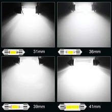 Load image into Gallery viewer, 10Pcs 12V Auto White 31mm 36mm 39mm 41mm C5W C10W LED Bulb Canbus Festoon Led Car Interior Light Dome Reading License Plate Lamp
