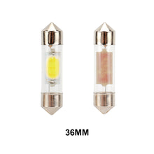Load image into Gallery viewer, 10Pcs 12V Auto White 31mm 36mm 39mm 41mm C5W C10W LED Bulb Canbus Festoon Led Car Interior Light Dome Reading License Plate Lamp
