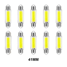 Load image into Gallery viewer, 10Pcs 12V Auto White 31mm 36mm 39mm 41mm C5W C10W LED Bulb Canbus Festoon Led Car Interior Light Dome Reading License Plate Lamp
