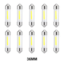 Load image into Gallery viewer, 10 PCS Car LED Festoon Dome 31mm 36mm 39mm 41mm C5W Car Light Bulbs 6000k White Reading License Plate Lamp 12V Led Light Bulb
