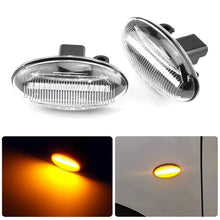 Load image into Gallery viewer, 1Pair LED Flowing Turn Signal Dynamic Side Marker Light For Peugeot 107 206 207 307 407 607 Citroen C1 C2 C3 C4 C5 C6
