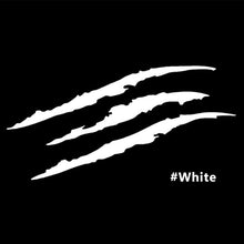 Load image into Gallery viewer, Monster Claw Scratch Stripe Car Reflective Stickers Hood Headlight Decal Stripe Marks Auto Decoration Accessories
