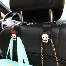 Load image into Gallery viewer, Cute Cartoon Car Seat Back Hook Hidden Multifunctional Storage Holder Hanger Practical Rear Seat Portable Car Supplies
