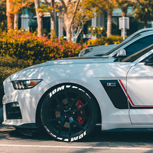 Load image into Gallery viewer, Car Tire Letter Stickers Racing Tyre Wheel 3D Reflective Waterproof Personalized Logo Decals Universal Auto Motorcycle Parts
