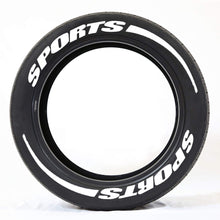 Load image into Gallery viewer, Car Tire Letter Stickers Racing Tyre Wheel 3D Reflective Waterproof Personalized Logo Decals Universal Auto Motorcycle Parts
