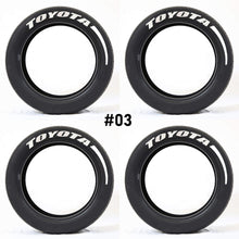 Load image into Gallery viewer, Car Tire Letter Stickers Racing Tyre Wheel 3D Reflective Waterproof Personalized Logo Decals Universal Auto Motorcycle Parts
