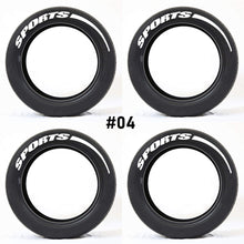 Load image into Gallery viewer, Car Tire Letter Stickers Racing Tyre Wheel 3D Reflective Waterproof Personalized Logo Decals Universal Auto Motorcycle Parts
