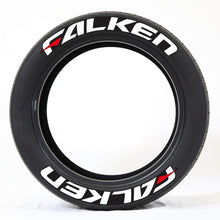 Load image into Gallery viewer, Car Tire Siamese Letters Stickers Wheel Tyre Logo Waterproof Personalized Car Motorcycle DIY 3D Decoration Decals
