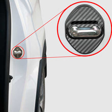 Load image into Gallery viewer, 4pcs Car Door Lock Covers Protective Case Dustproof Rustproof Door Lock Stickers For Toyota Corolla Mazda Honda Lexus
