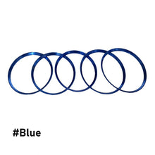 Load image into Gallery viewer, 5Pcs Auto Car Air Conditioner Vent Outlet Sticker Knob Trim Cover Decoration Ring For Mercedes Benz A/B/GLA/CLA
