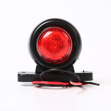 Load image into Gallery viewer, 4Pcs 12V-24V Mini Universal Truck Trailer Tail LED Side Marker Lights Turn Signal Safety Warning Lamp Dual-color
