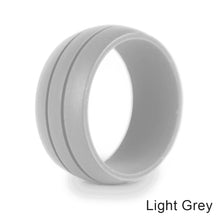 Load image into Gallery viewer, Fitness Running Gym Silicone Couple Ring Wedding Ring Unisex Outdoor Sports Yoga Ring For Men Women
