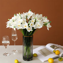 Load image into Gallery viewer, Artificial Narcissus Flower Bouquet Fake Desktop Flowers Home Wedding Decoration DIY Party Decor Bouquet Fake Flowers Desktop Flowers
