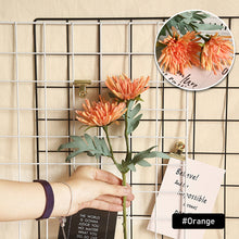 Load image into Gallery viewer, Artificial Flowers Short Branch Crab Claw 2 Fork Pincushion Christmas Garland Vase for Home Wedding Decoration Fake Planting
