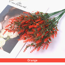 Load image into Gallery viewer, A Bunch of Provence Lavender Plastic Artificial Flowers False Plants Wedding Home Decoration Christmas Table Decoration
