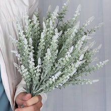 Load image into Gallery viewer, A Bunch of Provence Lavender Plastic Artificial Flowers False Plants Wedding Home Decoration Christmas Table Decoration
