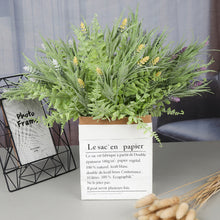 Load image into Gallery viewer, A Bunch of Provence Lavender Plastic Artificial Flowers False Plants Wedding Home Decoration Christmas Table Decoration
