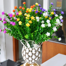 Load image into Gallery viewer, Artificial Flower Simulation Milan Grass Plastic Money Grass Eucalyptus Leaves Silk Bouquet Home Wedding Decoration Accessories

