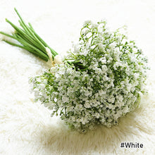 Load image into Gallery viewer, 16Pcs Gypsophila Baby Breath Flower Artificial Flower Fake Flowers Home Wedding Decoration DIY Craft Flowers Home Decor Accessories
