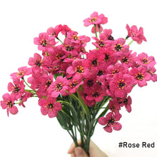 Load image into Gallery viewer, Spring Grass Flower Violet Artificial Flowers Wedding Party Silk Fake Flowers Home Room DIY Decor Marriage Decorations
