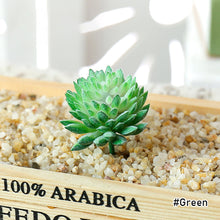 Load image into Gallery viewer, Lifelike Miniature Artificial Fleshy Cactus Plant Figurines Decoration DIY Fairy Garden Micro Landscape Potted Decor
