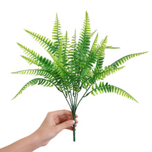 Load image into Gallery viewer, Lifelike Miniature Artificial Persian Grass Fern Leaves Decoration DIY Fairy Garden Micro Landscape Potted Decor
