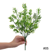 Load image into Gallery viewer, Lifelike Miniature Artificial Persian Grass Fern Leaves Decoration DIY Fairy Garden Micro Landscape Potted Decor
