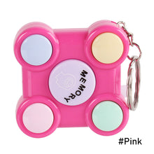 Load image into Gallery viewer, Memory Training Cube Key Chain Magic Rubik's Cube Children Toy Children Puzzle Memory Game LED Light Sound Interactive Toy
