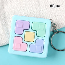 Load image into Gallery viewer, Memory Training Cube Key Chain Magic Rubik's Cube Children Toy Children Puzzle Memory Game LED Light Sound Interactive Toy
